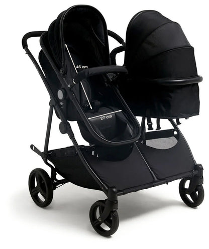 Beemo Baby Twin Stroller Sports Seat for Twins/Siblings