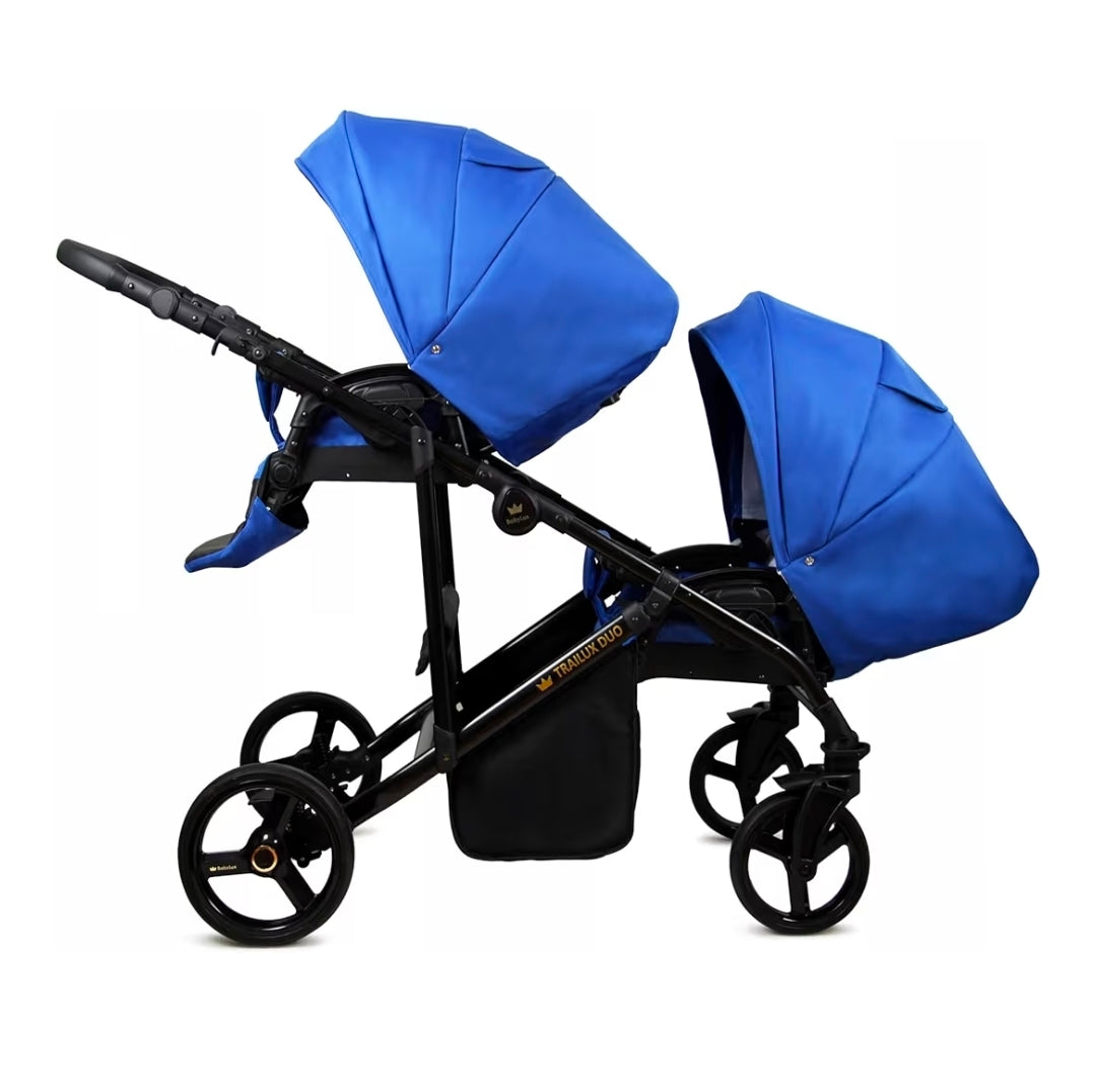 Trailux Duo 3-in-1  Kinderwagen-Set für Zwillinge inkl. Autositz