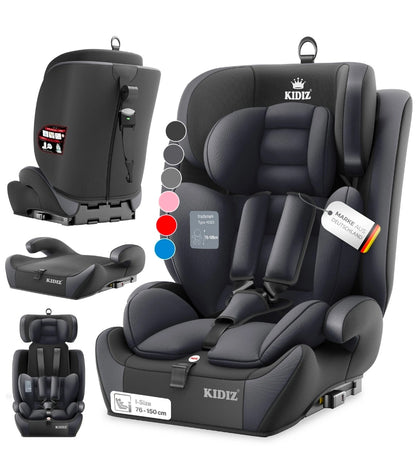 Kinderautositz| 9kg-36 kg,1-12 Yaş, Gruppe 1/2/3 Üniversal