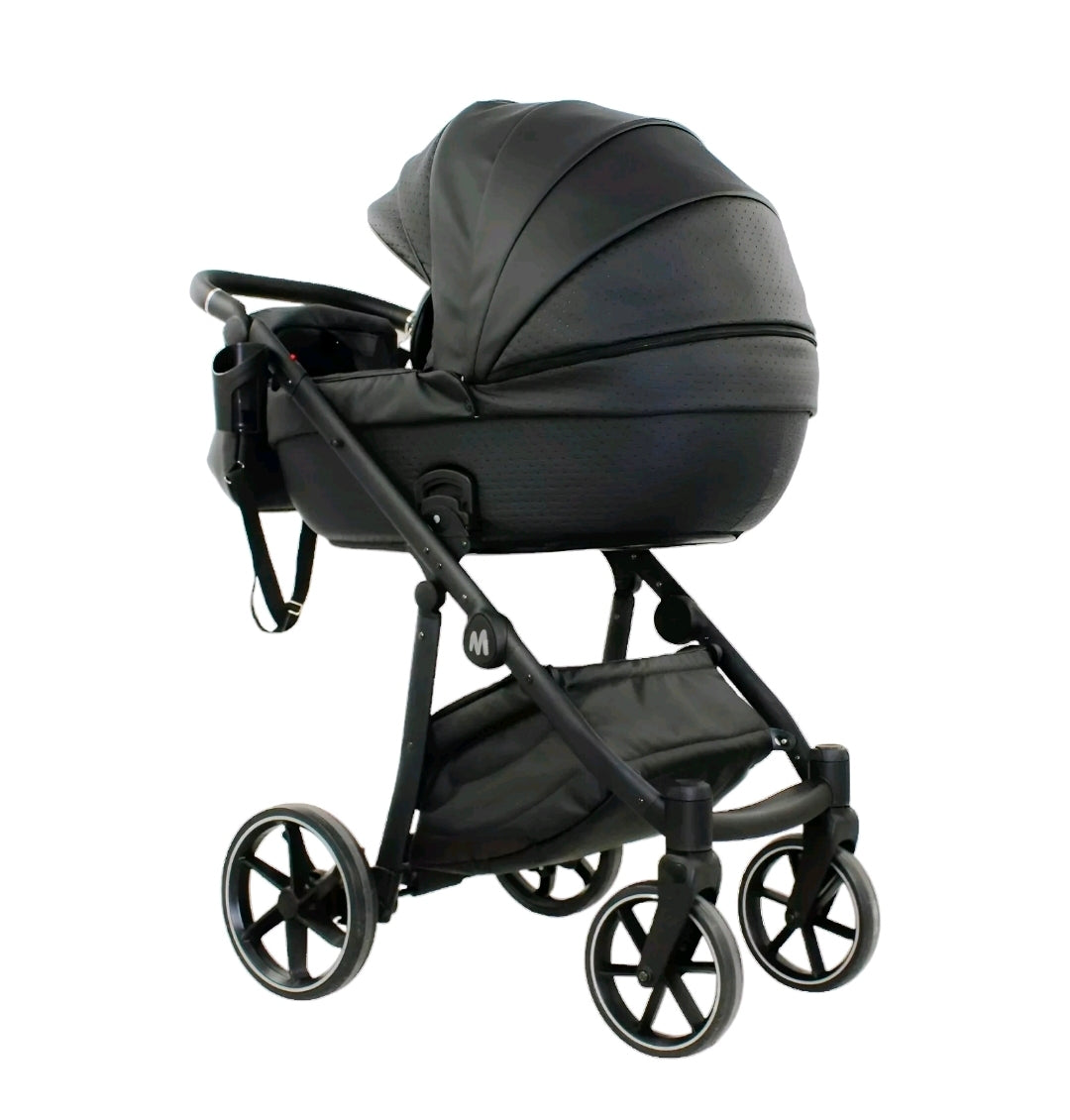 MOMMO FANTASY Kinderwagen 2in1/3in1/4in1 Öko-Leder /Autositz