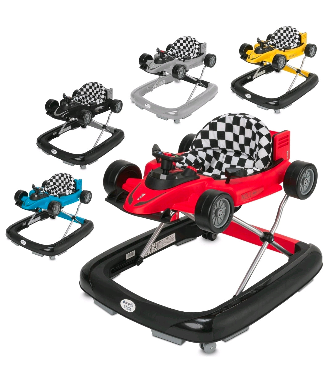 Baby Lauflernwagen Gehfrei Lauflernhilfe auto mit Licht-Zweite Chance