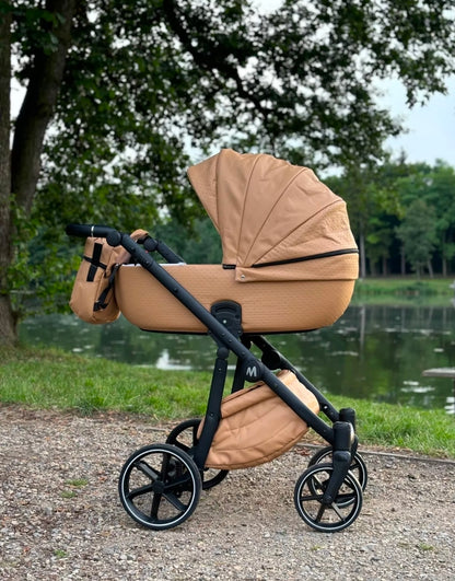 MOMMO FANTASY Kinderwagen 2in1/3in1/4in1 Öko-Leder /Autositz