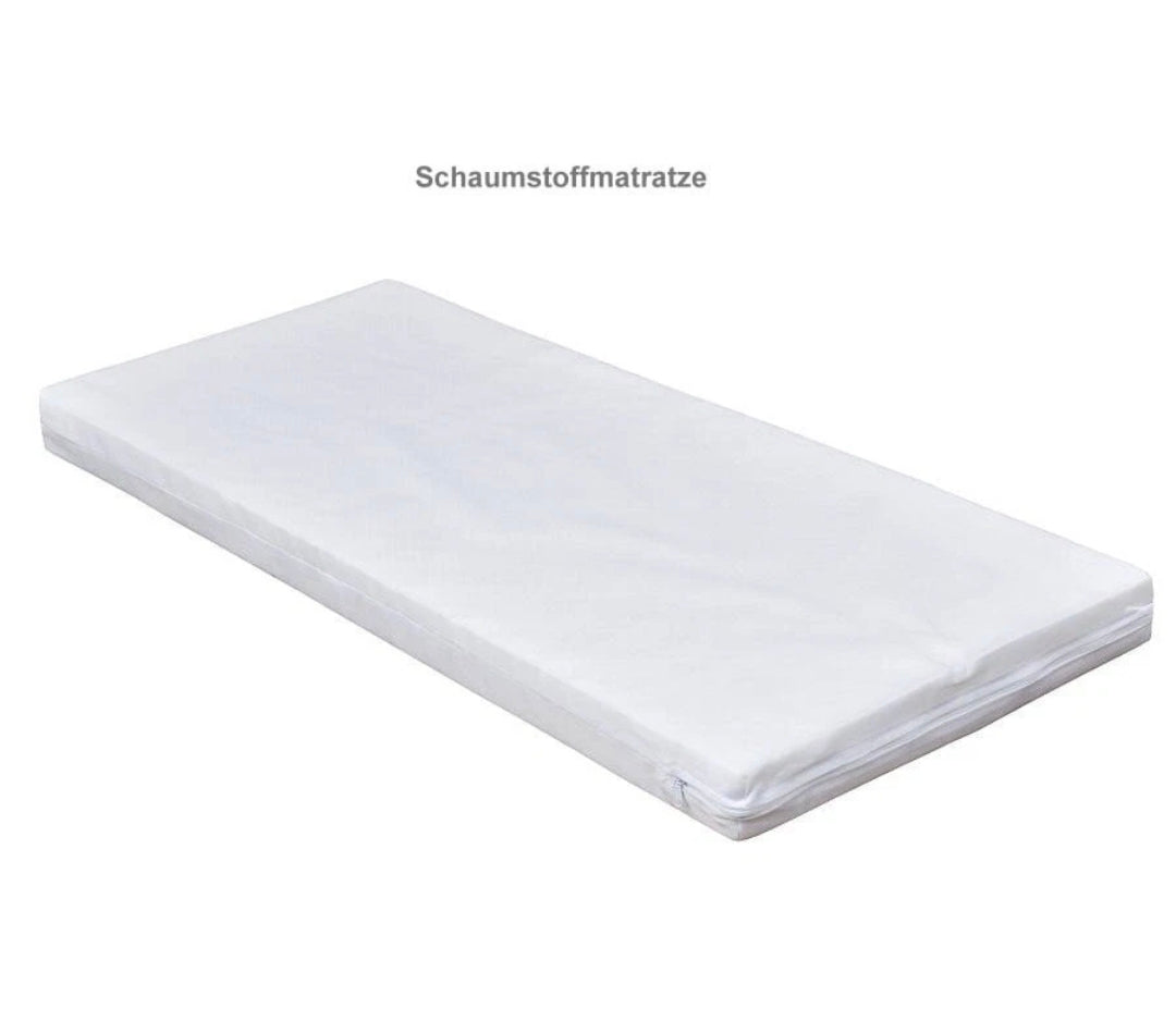 Babyzimmerset 120x60 cm Babybett Wickelkommode  Bettwäsche Komplettset