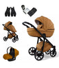 MOMMO FANTASY Kinderwagen 2in1/3in1/4in1 Öko-Leder /Autositz