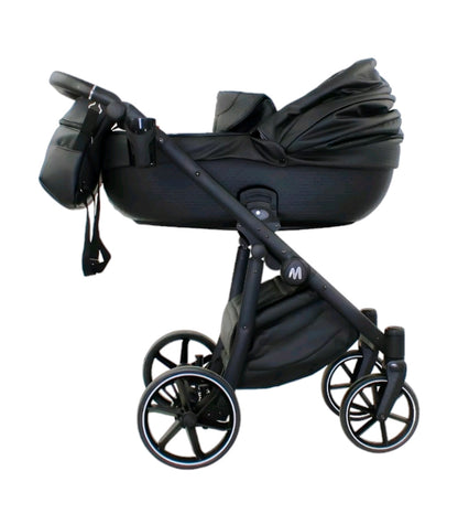 MOMMO FANTASY Kinderwagen 2in1/3in1/4in1 Öko-Leder /Autositz