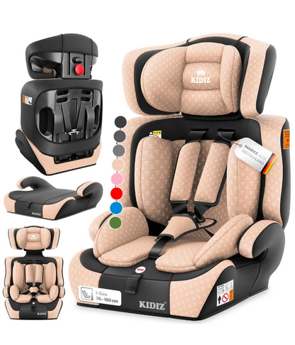 Kinderautositz| 9kg-36 kg,1-12 Yaş, Gruppe 1/2/3 Üniversal