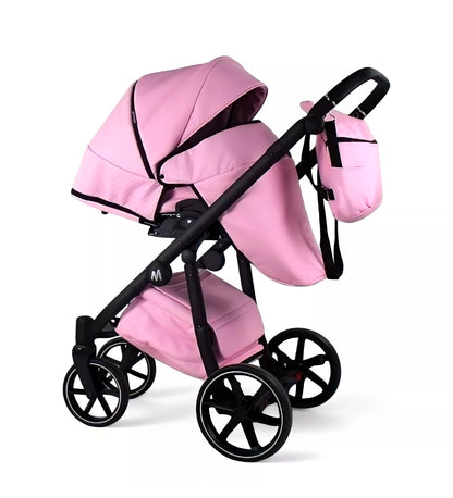 MOMMO FANTASY Kinderwagen 2in1/3in1/4in1 Öko-Leder /Autositz