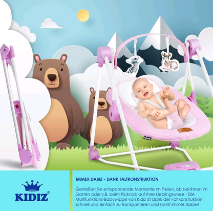Babywippe Babyschaukel mit Spielzeugen-Zweite Chance