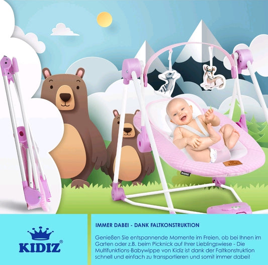 Babywippe Babyschaukel mit Spielzeugen-Zweite Chance