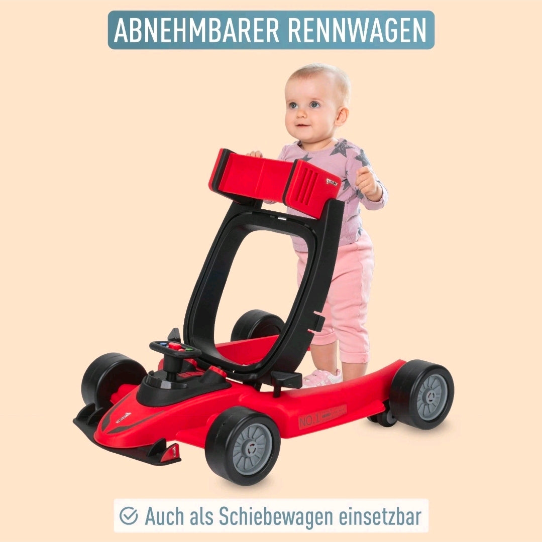 Baby Lauflernwagen Gehfrei Lauflernhilfe auto mit Licht-Zweite Chance