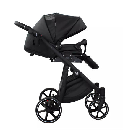 MOMMO FANTASY Kinderwagen 2in1/3in1/4in1 Öko-Leder /Autositz